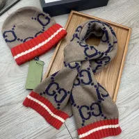 Cheap Gucci Hat and Scarf Set #1401308 Replica Wholesale [$52.00 USD] [ITEM#1401308] on Replica Gucci Hat and Scarf and Glove Set