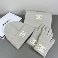 Cheap Chanel Hat and Scarf and Glove Set #1401310 Replica Wholesale [$52.00 USD] [ITEM#1401310] on Replica Chanel Hat and Scarf and Glove Set