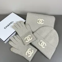 Cheap Chanel Hat and Scarf and Glove Set #1401310 Replica Wholesale [$52.00 USD] [ITEM#1401310] on Replica Chanel Hat and Scarf and Glove Set