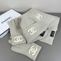 Cheap Chanel Hat and Scarf and Glove Set #1401310 Replica Wholesale [$52.00 USD] [ITEM#1401310] on Replica Chanel Hat and Scarf and Glove Set