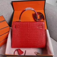 Cheap Hermes AAA Quality Handbags For Women #1401409 Replica Wholesale [$98.00 USD] [ITEM#1401409] on Replica Hermes AAA Quality Handbags