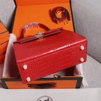 Cheap Hermes AAA Quality Handbags For Women #1401409 Replica Wholesale [$98.00 USD] [ITEM#1401409] on Replica Hermes AAA Quality Handbags