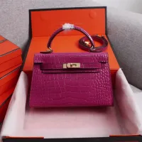 Cheap Hermes AAA Quality Handbags For Women #1401411 Replica Wholesale [$92.00 USD] [ITEM#1401411] on Replica Hermes AAA Quality Handbags