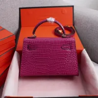Cheap Hermes AAA Quality Handbags For Women #1401411 Replica Wholesale [$92.00 USD] [ITEM#1401411] on Replica Hermes AAA Quality Handbags