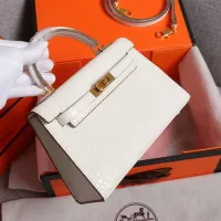 Cheap Hermes AAA Quality Handbags For Women #1401422 Replica Wholesale [$92.00 USD] [ITEM#1401422] on Replica Hermes AAA Quality Handbags
