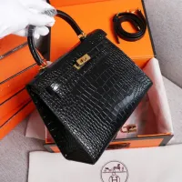 Cheap Hermes AAA Quality Handbags For Women #1401435 Replica Wholesale [$98.00 USD] [ITEM#1401435] on Replica Hermes AAA Quality Handbags
