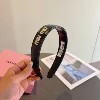 Cheap MIU MIU Headband For Women #1401450 Replica Wholesale [$27.00 USD] [ITEM#1401450] on Replica MIU MIU Headband