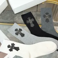 Cheap Chrome Hearts Socks #1401477 Replica Wholesale [$34.00 USD] [ITEM#1401477] on Replica Chrome Hearts Socks