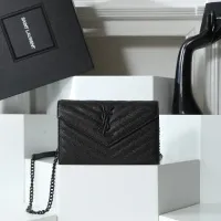 Cheap Yves Saint Laurent YSL AAA Quality Messenger Bags For Women #1401525 Replica Wholesale [$82.00 USD] [ITEM#1401525] on Replica Yves Saint Laurent YSL AAA Quality Messenger Bags