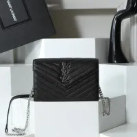 Cheap Yves Saint Laurent YSL AAA Quality Messenger Bags For Women #1401527 Replica Wholesale [$82.00 USD] [ITEM#1401527] on Replica Yves Saint Laurent YSL AAA Quality Messenger Bags
