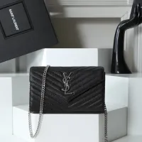 Cheap Yves Saint Laurent YSL AAA Quality Messenger Bags For Women #1401536 Replica Wholesale [$88.00 USD] [ITEM#1401536] on Replica Yves Saint Laurent YSL AAA Quality Messenger Bags
