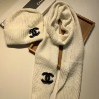 Cheap Chanel Hat and Scarf Set #1401865 Replica Wholesale [$52.00 USD] [ITEM#1401865] on Replica Chanel Hat and Scarf and Glove Set