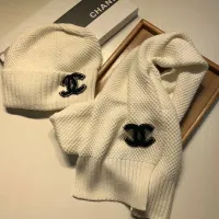 Cheap Chanel Hat and Scarf Set #1401865 Replica Wholesale [$52.00 USD] [ITEM#1401865] on Replica Chanel Hat and Scarf and Glove Set