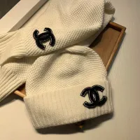 Cheap Chanel Hat and Scarf Set #1401865 Replica Wholesale [$52.00 USD] [ITEM#1401865] on Replica Chanel Hat and Scarf and Glove Set