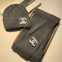 Cheap Chanel Hat and Scarf Set #1401866 Replica Wholesale [$52.00 USD] [ITEM#1401866] on Replica Chanel Hat and Scarf and Glove Set