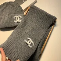 Cheap Chanel Hat and Scarf Set #1401866 Replica Wholesale [$52.00 USD] [ITEM#1401866] on Replica Chanel Hat and Scarf and Glove Set