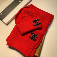 Cheap Chanel Hat and Scarf Set #1401867 Replica Wholesale [$52.00 USD] [ITEM#1401867] on Replica Chanel Hat and Scarf and Glove Set