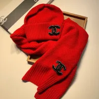 Cheap Chanel Hat and Scarf Set #1401867 Replica Wholesale [$52.00 USD] [ITEM#1401867] on Replica Chanel Hat and Scarf and Glove Set