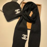 Cheap Chanel Hat and Scarf Set #1401868 Replica Wholesale [$52.00 USD] [ITEM#1401868] on Replica Chanel Hat and Scarf and Glove Set