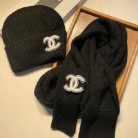 Cheap Chanel Hat and Scarf Set #1401868 Replica Wholesale [$52.00 USD] [ITEM#1401868] on Replica Chanel Hat and Scarf and Glove Set