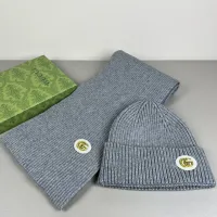 Cheap Gucci Hat and Scarf Set #1401871 Replica Wholesale [$45.00 USD] [ITEM#1401871] on Replica Gucci Hat and Scarf and Glove Set