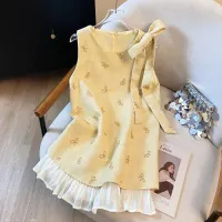 Cheap MIU MIU Dresses Sleeveless For Women #1401918 Replica Wholesale [$72.00 USD] [ITEM#1401918] on Replica MIU MIU Dresses