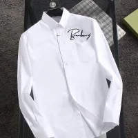 Cheap Burberry Shirts Long Sleeved For Men #1402032 Replica Wholesale [$40.00 USD] [ITEM#1402032] on Replica Burberry Shirts