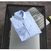 Cheap Burberry Shirts Long Sleeved For Men #1402033 Replica Wholesale [$40.00 USD] [ITEM#1402033] on Replica Burberry Shirts