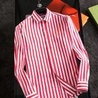 Cheap Hermes Shirts Long Sleeved For Men #1402041 Replica Wholesale [$40.00 USD] [ITEM#1402041] on Replica Hermes Shirts
