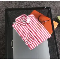 Cheap Hermes Shirts Long Sleeved For Men #1402041 Replica Wholesale [$40.00 USD] [ITEM#1402041] on Replica Hermes Shirts