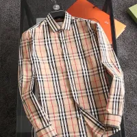 Cheap Burberry Shirts Long Sleeved For Men #1402050 Replica Wholesale [$38.00 USD] [ITEM#1402050] on Replica Burberry Shirts