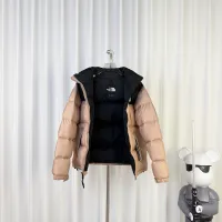 Cheap The North Face Down Feather Coat Long Sleeved For Unisex #1402079 Replica Wholesale [$105.00 USD] [ITEM#1402079] on Replica The North Face Down Feather Coat