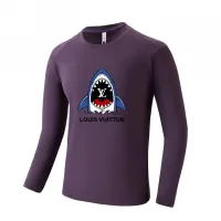 Cheap Louis Vuitton LV T-Shirts Long Sleeved For Men #1402530 Replica Wholesale [$42.00 USD] [ITEM#1402530] on Replica Louis Vuitton LV T-Shirts