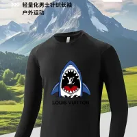 Cheap Louis Vuitton LV T-Shirts Long Sleeved For Men #1402533 Replica Wholesale [$42.00 USD] [ITEM#1402533] on Replica Louis Vuitton LV T-Shirts