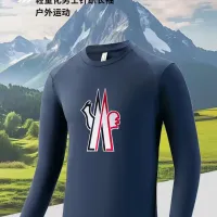 Cheap Moncler T-Shirts Long Sleeved For Men #1402544 Replica Wholesale [$42.00 USD] [ITEM#1402544] on Replica Moncler T-Shirts