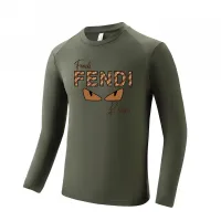 Cheap Fendi T-Shirts Long Sleeved For Men #1402549 Replica Wholesale [$42.00 USD] [ITEM#1402549] on Replica Fendi T-Shirts