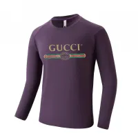 Cheap Gucci T-Shirts Long Sleeved For Men #1402554 Replica Wholesale [$42.00 USD] [ITEM#1402554] on Replica Gucci T-Shirts