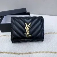 Cheap Yves Saint Laurent YSL Wallets #1402597 Replica Wholesale [$38.00 USD] [ITEM#1402597] on Replica Yves Saint Laurent YSL Wallets