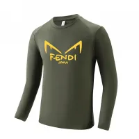 Cheap Fendi T-Shirts Long Sleeved For Men #1402605 Replica Wholesale [$42.00 USD] [ITEM#1402605] on Replica Fendi T-Shirts