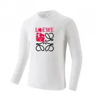 Cheap LOEWE T-Shirts Long Sleeved For Men #1402638 Replica Wholesale [$42.00 USD] [ITEM#1402638] on Replica LOEWE T-Shirts