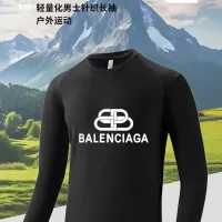 Cheap Balenciaga T-Shirts Long Sleeved For Men #1402649 Replica Wholesale [$42.00 USD] [ITEM#1402649] on Replica Balenciaga T-Shirts