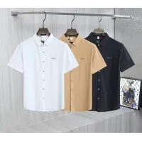 Cheap Salvatore Ferragamo Shirts Short Sleeved For Men #1402769 Replica Wholesale [$52.00 USD] [ITEM#1402769] on Replica Salvatore Ferragamo Shirts