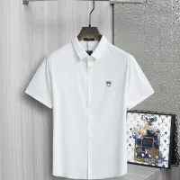 Cheap Salvatore Ferragamo Shirts Short Sleeved For Men #1402770 Replica Wholesale [$52.00 USD] [ITEM#1402770] on Replica Salvatore Ferragamo Shirts