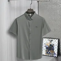 Cheap Salvatore Ferragamo Shirts Short Sleeved For Men #1402772 Replica Wholesale [$52.00 USD] [ITEM#1402772] on Replica Salvatore Ferragamo Shirts