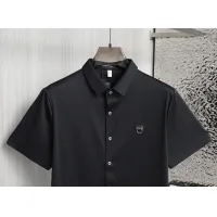 Cheap Salvatore Ferragamo Shirts Short Sleeved For Men #1402774 Replica Wholesale [$52.00 USD] [ITEM#1402774] on Replica Salvatore Ferragamo Shirts