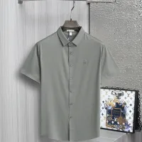 Cheap Moncler Shirts Short Sleeved For Men #1402777 Replica Wholesale [$52.00 USD] [ITEM#1402777] on Replica Moncler Shirts