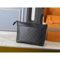 Cheap Louis Vuitton LV Toilet Pouches #1402817 Replica Wholesale [$45.00 USD] [ITEM#1402817] on Replica Louis Vuitton LV Wallets