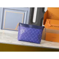 Cheap Louis Vuitton LV Toilet Pouches #1402823 Replica Wholesale [$45.00 USD] [ITEM#1402823] on Replica Louis Vuitton LV Wallets