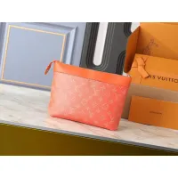 Cheap Louis Vuitton LV Toilet Pouches #1402829 Replica Wholesale [$45.00 USD] [ITEM#1402829] on Replica Louis Vuitton LV Wallets