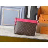 Cheap Louis Vuitton LV Toilet Pouches #1402832 Replica Wholesale [$45.00 USD] [ITEM#1402832] on Replica Louis Vuitton LV Wallets